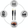 2m For ATH-M50X / M40X / M60X / M70X Headset Audio Cable Replacement Cable(Black)