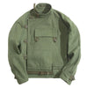 W1901101 Men Retro Jacket Comfortable Warm Coat, Size: S(Green)