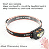 TG-TD12804 Outdoor Head Wear COB Head Light LED Charging Sensing Fishing Light(Sense Headlight)