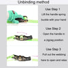 Motorcycle Ratchet Tensioner Cargo Bundling And Luggage Fixing Straps, Specification: Orange 4m