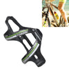 TOSEEK Matte Full Carbon Fiber Road Bicycle Water Bottle Holder (Green)