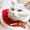 Christmas Pet Cloak, Red, Small Dog/Cat, Warm Fleece