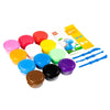 Deli Super Light Clay Tool Set Children Toy Mud Light Clay, Specification: 12 Colors