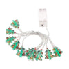 LED Christmas Lights String Christmas Tree Decoration Lamps Holiday Scene Decor, Length: 1.5m 10 Lights Battery Constant Bright(Combination)