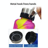 700ml Outdoor Silicone Folding Water Cup Telescopic Water Bottle Travel Drinking Cup With Carabiner(Black)