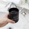 Household Handy Cleaning Mouthwash Cup Couple Washing and Brushing Cup(Black)