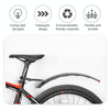 PROMEND NB-28370 1 Pair Bicycle Quick Release Plastic Retractable Mudguard
