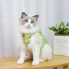 Cat Recovery Suit, Avocado, Medium - Post Surgery Wear