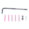 A6234 Car Blower Resistance Module Regulator with Cable + Tool Kit 13248240 for Fiat