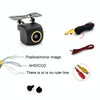 Car Universal HD Night Vision Rear View Reversing Three-Control Fisheye Camera, Style: AHD1080P Plug-in Gold Edge Interpolation