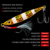PROBEROS LF126 Long Casting Lead Fish Bait Freshwater Sea Fishing Fish Lures Sequins, Weight: 10g(Color E)