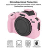 For Canon EOS R100 Glossy Soft Silicone Protective Case(Pink)