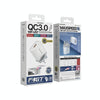 WK WP-U57 Max 18W Maxspeed QC3.0 Fast Charger + USB to 8 Pin Data Cable, Plug Type:UK Plug