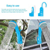 12V Portable Outdoor Universal Car Electric Shower Sprinkler Washer (Blue)