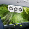 USB Plug-In Car Window Exhaust Fan Car Air Circulation Cooling Ventilation Fan, Color: Black
