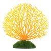 Silicone Coral Ornament, Orange - Aquarium Decoration