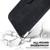 For Realme 13+ Global Little Tiger Embossed Leather Phone Case(Black)