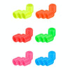 5packs Luminous Car Motorcycle Tire Valves, Color: Pink(4pcs /Set)