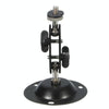 Adjustable CCTV Camera Wall Mount Bracket, 360° Rotation, Black