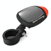 2 PCS 3W 240LM USB Solar Energy Motorcycle / Bicycle Light Set, Front Light+Back Light(Black)