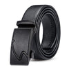Dandali GD828 Litchi Texture S Shape Men Automatic Buckle Leather Belt Waistband, Length: 120cm