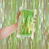Candy Rain Curtain Festive Party Decoration Photo Background, Size: 1x2M Green
