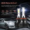 F2 9012 2 PCS DC9-36V / 25W / 6000K / 2500LM IP68 Waterproof Car LED Headlight(Cold White Light)