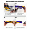 For Dyson V12 V15 Slim Vacuum Cleaner Direct Drive Brush Bar Soft Velvet Suction Head Brush(Yellow Blue)