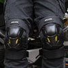 SULAITE Motorcycle Protector Rider Wind Warmth Protective Gear Riding Equipment, Colour: Black Knee Pads