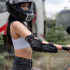 GHOST RACING Motorcycle Protective Gear Off-road Racing Knee Pads Elbow Pads(For Winter)