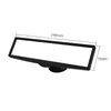 CZC-255 Carbon Fiber Indoor Rearview Mirror Modified Suction Cup Endoscope Auxiliary Mirror(White Mirror)