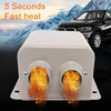 Car High-power Electric Heater Defroster, Specification:24V Classic 2-hole 800W