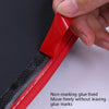 3 PCS Car Mobile Phone Storage Net Bag Universal Paste Car Chair Back Storage Bag, Colour: Black With Stripes
