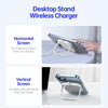 DUZZONA W7 3 In 1 Magnetic Wireless Charger(White)