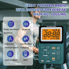 SH-01M Mini Portable Multifunctional Digital Display Two-Channel Radio, Size: US Version(Silver Gray)