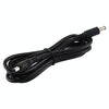 8A DC Power Plug 5.5 x 2.1mm Male to Male Adapter Connector Cable, Length:1m(Black)