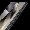 For Samsung Galaxy S24 Ultra 5G GKK Mech Style Ultra-thin Folding Holder Phone Case, Not Included Pen(Titanium Gray)