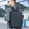 Bange BG-7252 Men Square Waterproof Laptop Backpack, Size: 39.5 x 29.5 x 8cm(Grey)