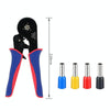 Wire Tube Type European Terminal Crimping Pliers(HCS8 16-6 Red Black)