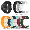 For Garmin Forerunner 245 Small Lattice Silicone Watch Band(Black)