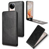 For vivo S19 5G Magnetic Vertical Flip Leather Phone Case(Black)