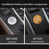 Car Engine Start Key Push Button Cover Trim Aluminum Alloy Sticker Decoration for Audi(Gold)