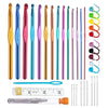 36 PCS/Set Color Alumina Single Head Crochet Handmade DIY Knitting Tool Material