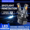 95W LED Three Copper Tube Aluminum Alloy Thick Headlight, Bulb: H11