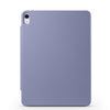 For iPad 10th Gen 10.9 2022 Fixed Buckle Magnetic Deformation Leather Tablet Case(Lavender Purple)