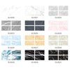 4 PCS  Crystal Film Wall Tile Sticker Imitation Marble Pattern Wall Sticker(DLS034)
