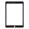 iPad 6/Air 2 Black Front Glass Lens with OCA Adhesive