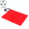 12V Pet Heating Pad, 40x30cm, Red, 7 Heat Settings, UK Plug