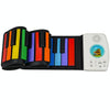 HUA008-49 49-Key Hand-Rolled Foldable Piano Children Color Piano(Color English)