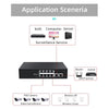 COMFAST CF-SG181P 10 Port Gigabit POE Ethernet Switch 20Gbps Backplane Bandwidth Monitoring